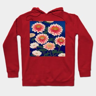 Chrysanthemum B Study in Japanese Style Hoodie